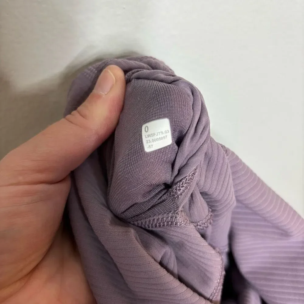 Lululemon Athletica Lilac Fitted High Waisted Athletic Tights